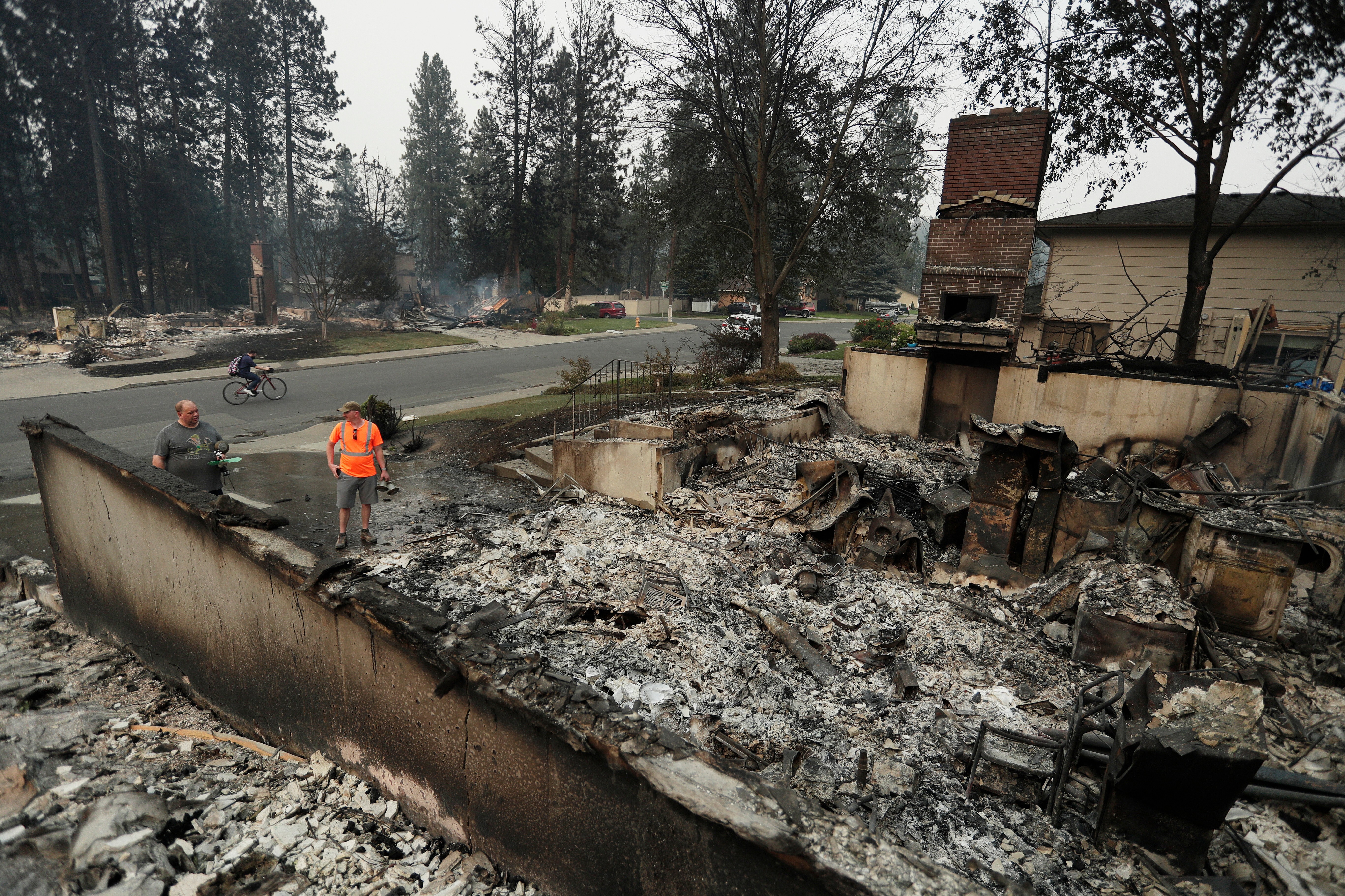 Photos: Wildfires in Spokane lead to thousands of evacuations